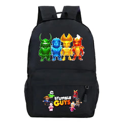 Vintage Backpacks Outdoor Stumble Guys Sports Camping Canva Bag