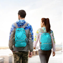 Waterproof Foldable Sport Backpack Adult Child Camping Double Shoulder Bag