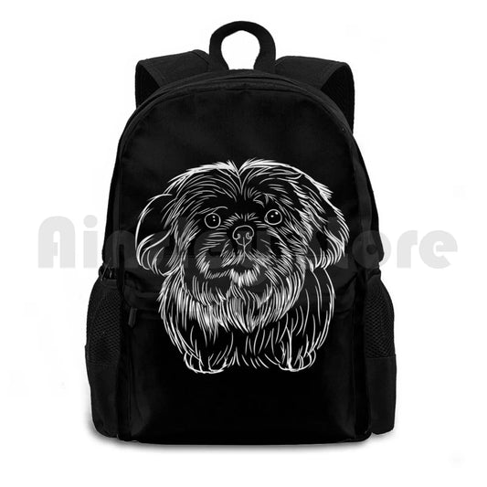 Shih Tzu Outdoor Hiking Backpack Waterproof Camping Travel