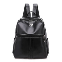 Women's Stylish PU Backpack for Travel Camping University School