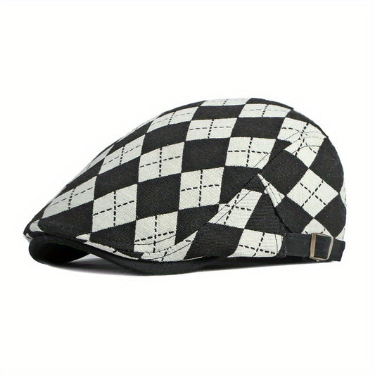 Adjustable Cotton Peaked Cap for Outdoor Activities
