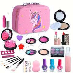 Unicone Suitcase with Makeup Kits for Girls