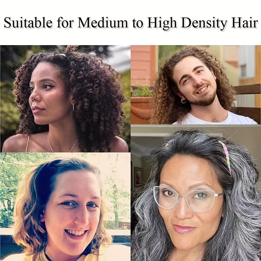 2pcs Girl's Square Sunglasses Headband Curly Thick Hair Headband