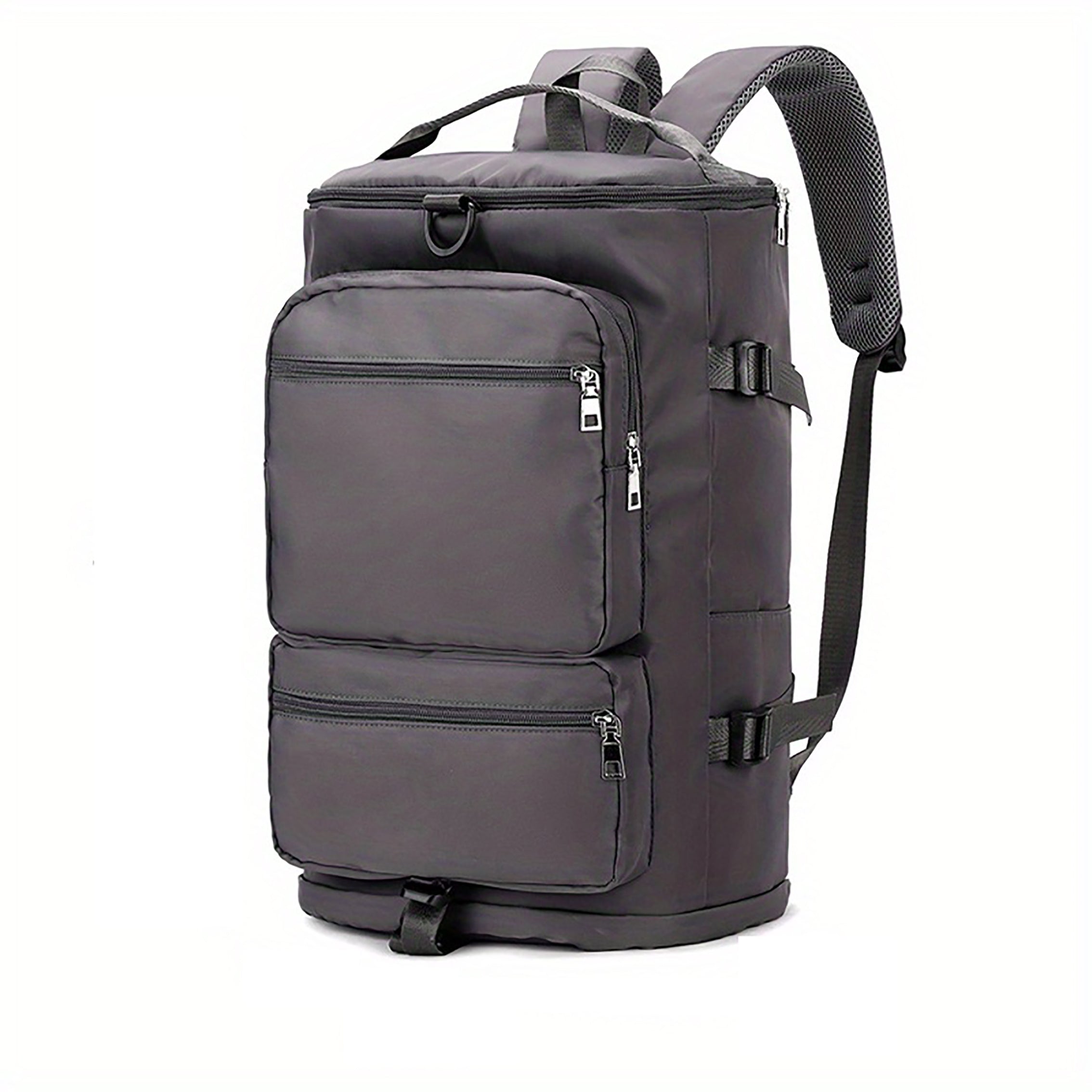 Large Capacity Sports Bag Travel Duffle Backpack Shoe Compartment