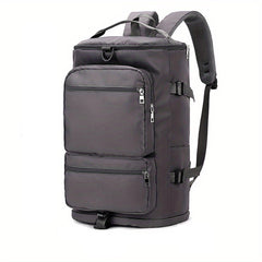 Large Capacity Sports Bag Travel Duffle Backpack Shoe Compartment