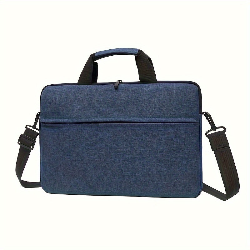 Slim Laptop Shoulder Bag for Women with Strap
