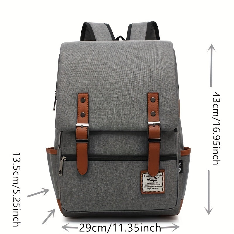 Outdoor Business Laptop Backpack Men Women Preppy Bag
