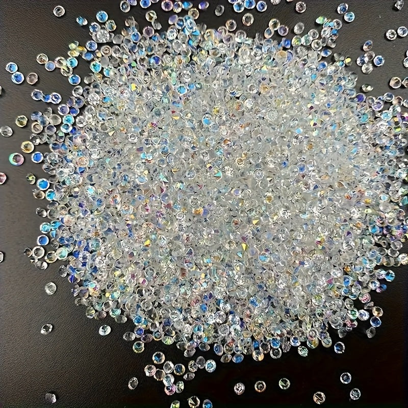 1000pcs AB Crystal Rhinestones for Nails Flat Back Gems Nail Art DIY Crafts