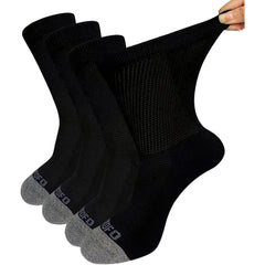Putuo 4 Pairs Diabetic Socks for Men and Women Machine Washable Daily Wear
