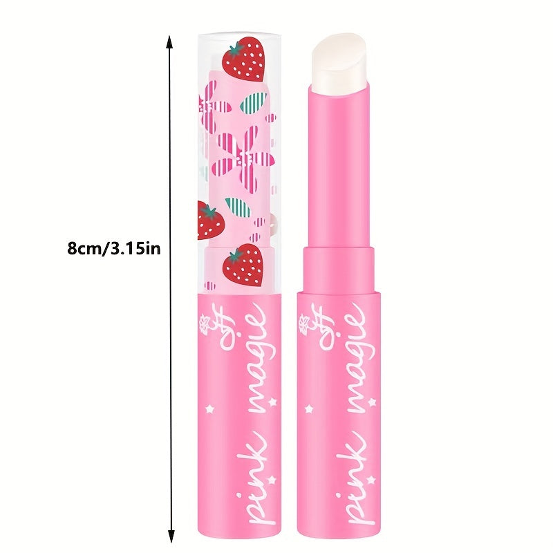 Moisturizing Temperature Changing Lipstick Strawberry Makeup Kit