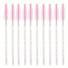 100pcs Crystal Mascara Eyelash Eyebrow Brushes Extensions & Mascara Use