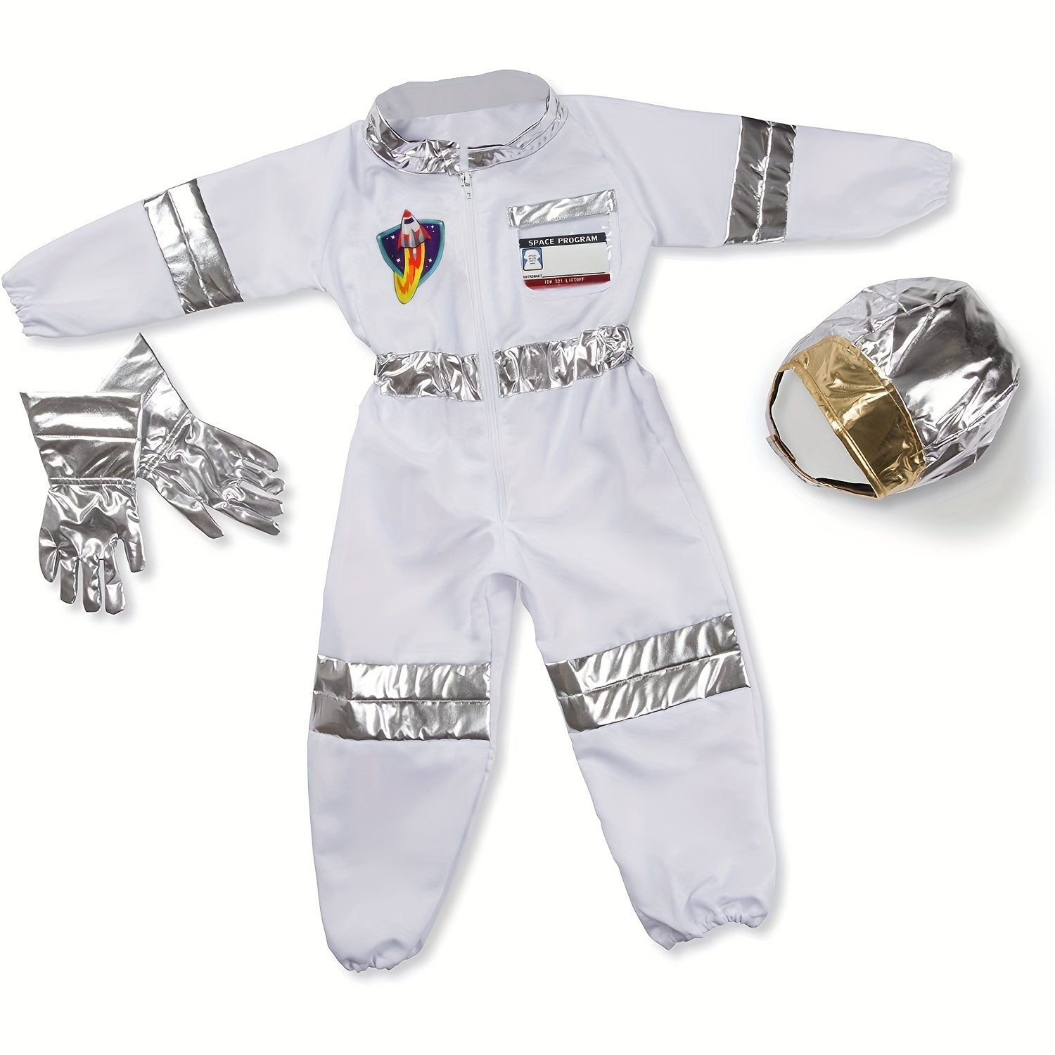 Kids Astronaut Costume Role Play Set with Accessories