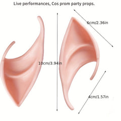 Halloween Christmas Elf Ears Party Dress Up Costume Props