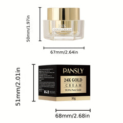 24K Golden Face Cream Hydrating Moisturizing Firming Skin