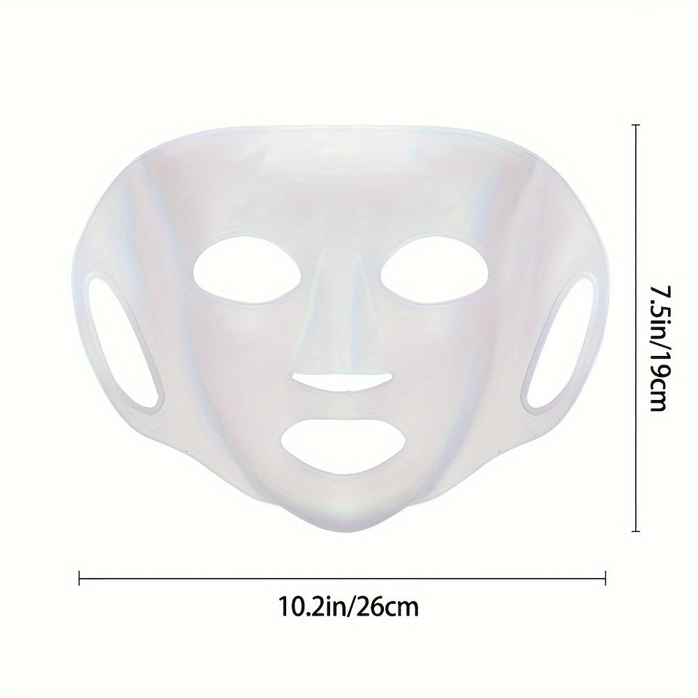 Silicone Facial Mask Cover Moisturizing Prevent Evaporation
