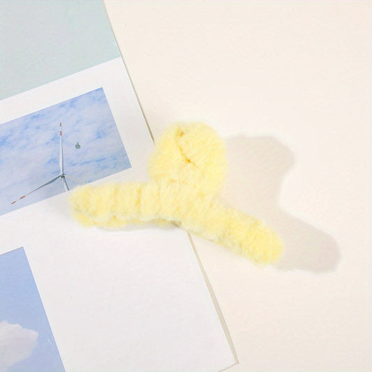 Women's Winter Fur Hair Clip Hair Accessories 1pc