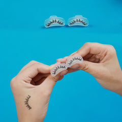 2pcs Reusable Lower Eyelash Stamp Tool for Natural Look Makeup