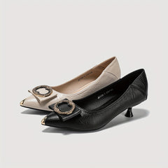 Women's Rhinestone Stiletto Heels Pointed Toe Pumps