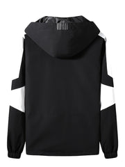 Men's Hooded Raincoat Lightweight Waterproof Outdoor Jacket