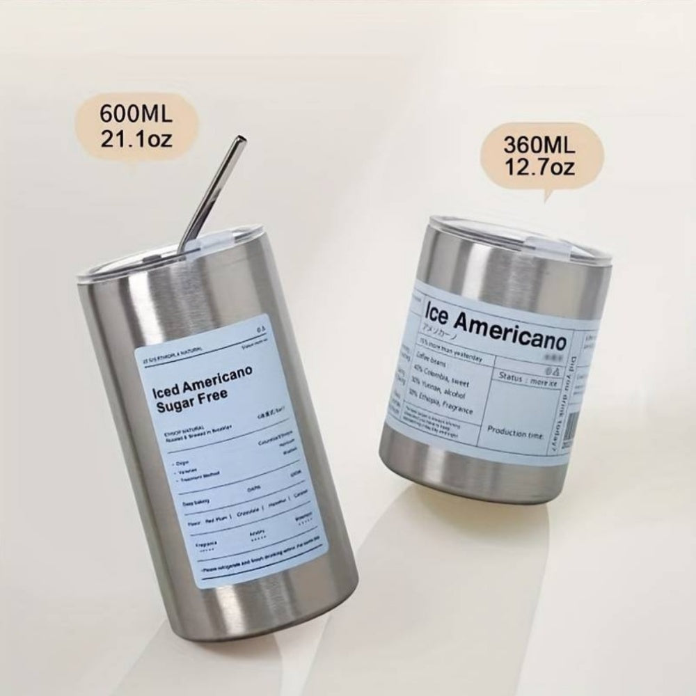 304 Stainless Steel Coffee Mug 320ml Double Wall Insulated Travel Tumbler Leakpr