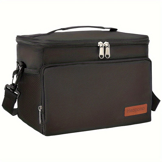 Large Insulated Lunch Bag Thermal Lining Leakproof Portable Lunchbox