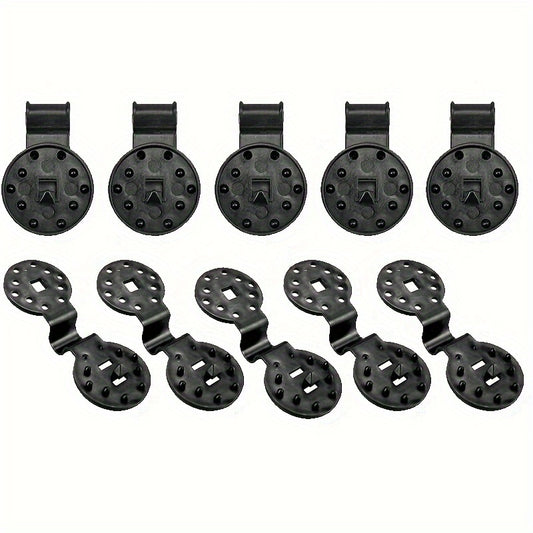 20pcs Heavy Duty Cloth Clamps for Nets, Reusable Plastic Clip