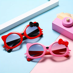 Girls Cat Frame Sunglasses UV Protection Sunshade Kids Accessories