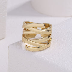 Highway Ring 14K Plated Adjustable Party Decor For Women Girls