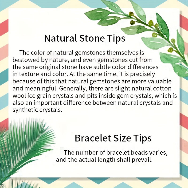 8mm Rose Quartz Stone Bracelet Birthstone Friendship Bracelet