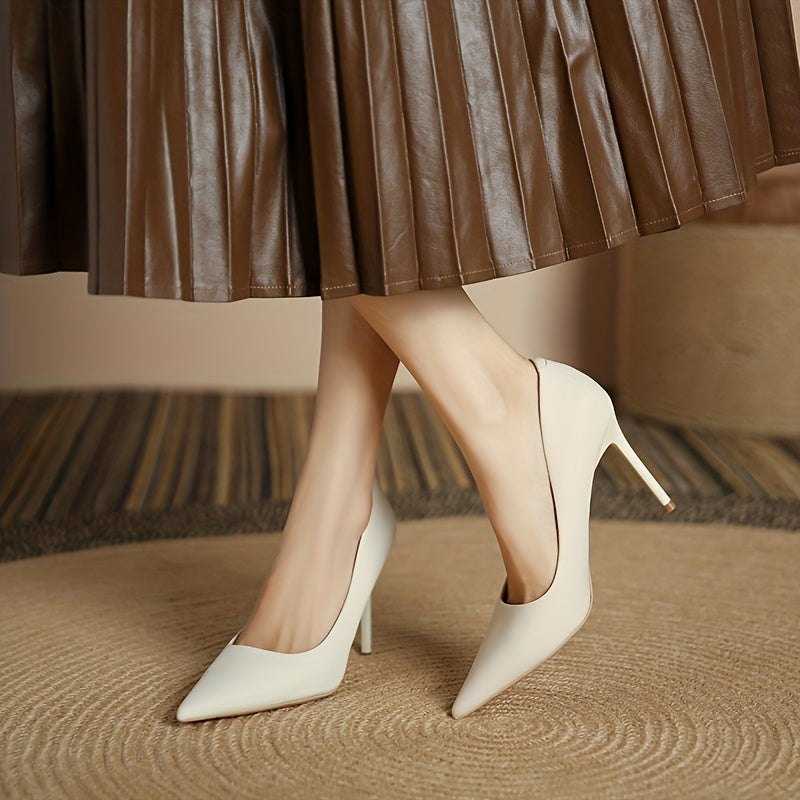 Women's Stiletto Heels Pointed Toe Work Shoes