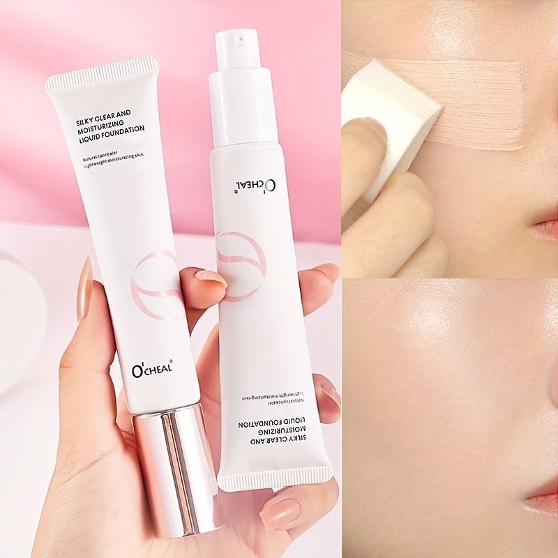 Moisturizing Liquid Foundation for Dry Skin Full Coverage