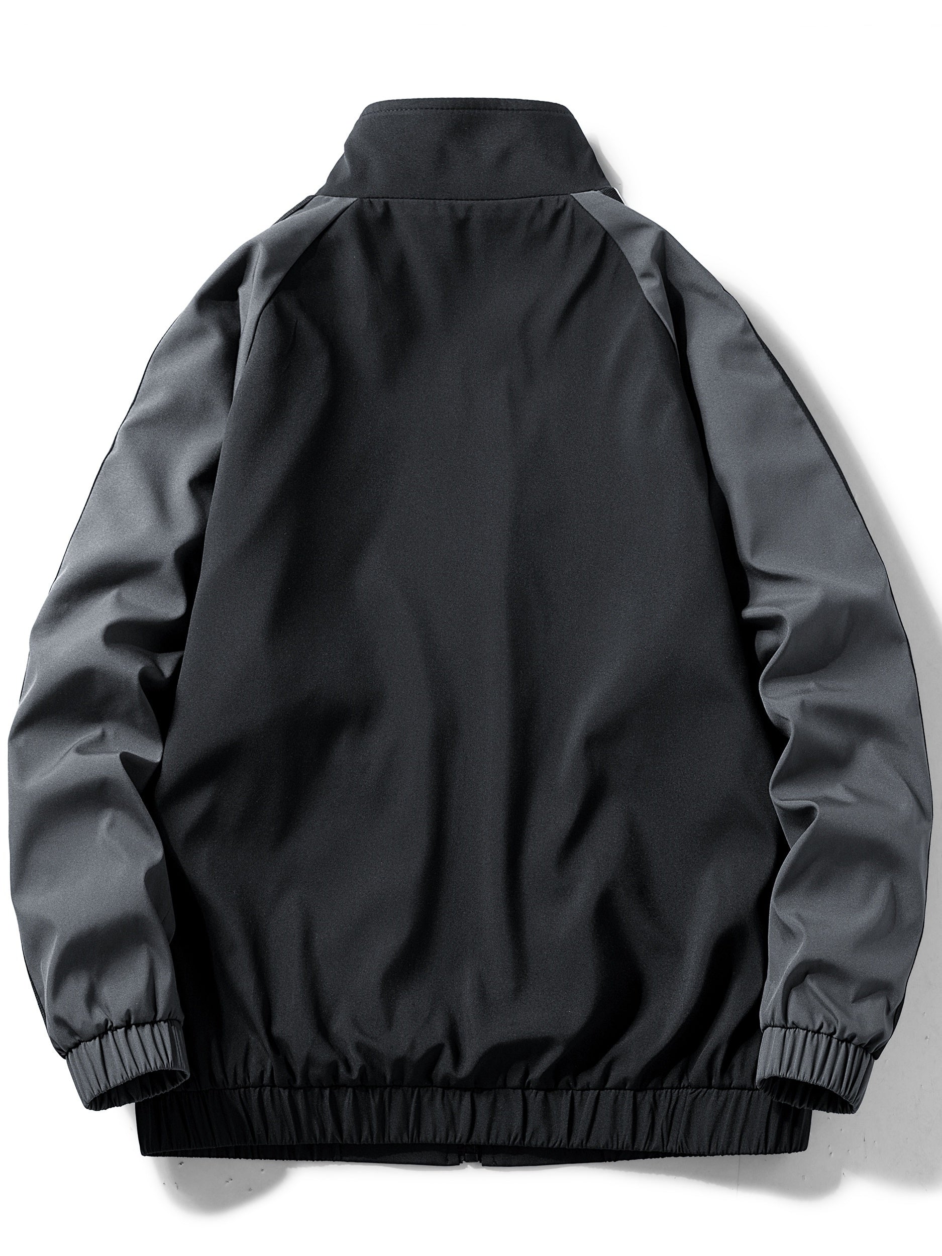 Men's Casual Zip Up Jacket Coat for Spring Fall