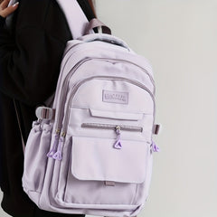 Junior High School Large Capacity Schoolbag College Students Niche Backpack