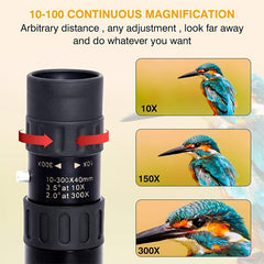 Ultra Long Distance Monocular for Outdoor Camping Bird Watching
