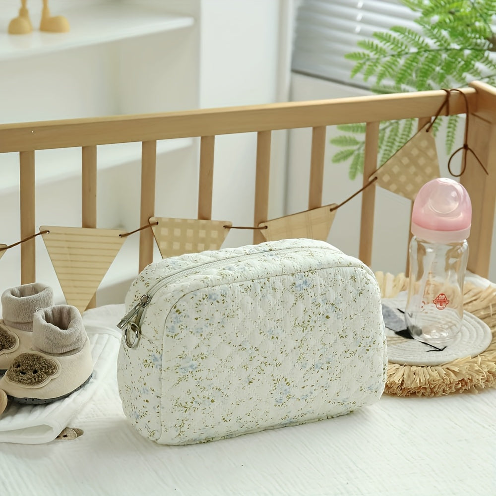 Polyester Stroller Organizer Diaper Bag with Tissue Pouch