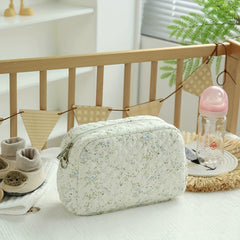 Polyester Stroller Organizer Diaper Bag with Tissue Pouch