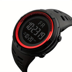 Men's Chronograph Electronic Watch Outdoor Sports Alarm Clock