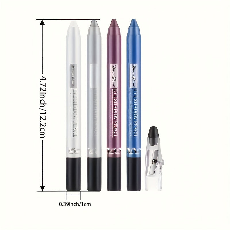 Pearly Eyeshadow Pen Shimmer Glitter Brightening Eyeshadow 12 Colors
