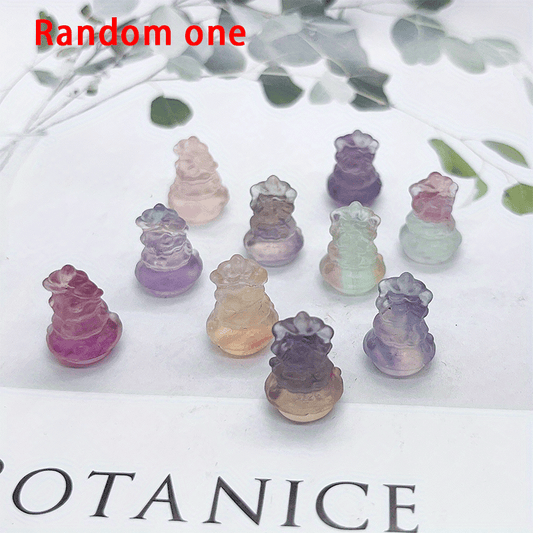 Colorful Transparent Mixed Style Cartoon Christmas Series Collection Ornaments