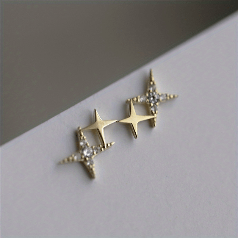 Light Star Stud Earrings Set
