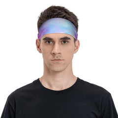 Tie Dye Headband for Sports & Casual Wear - Thanksgiving Halloween Campus Events