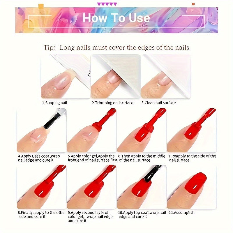 6pcs Nude & Pink Gel Nail Polish Set Alcohol Fragrance for Fall Winter