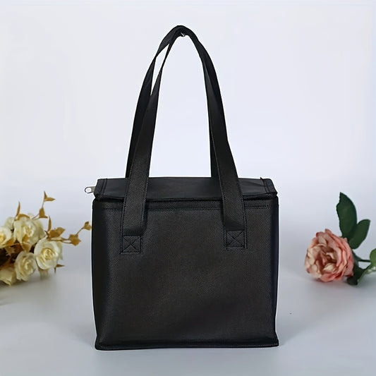 Non woven Aluminum Foil Insulated Ice Bag Lunch Bag for Picnic