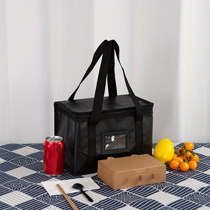 Insulated Cooler Bag Waterproof Thermal Tote for Food Pizza Takeaway