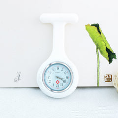 Silicone Nurse Watch Multifunctional Pocket Watch Quartz Movement Digital Brooch