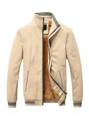 Men's Cotton Full Zip Fleece Jacket