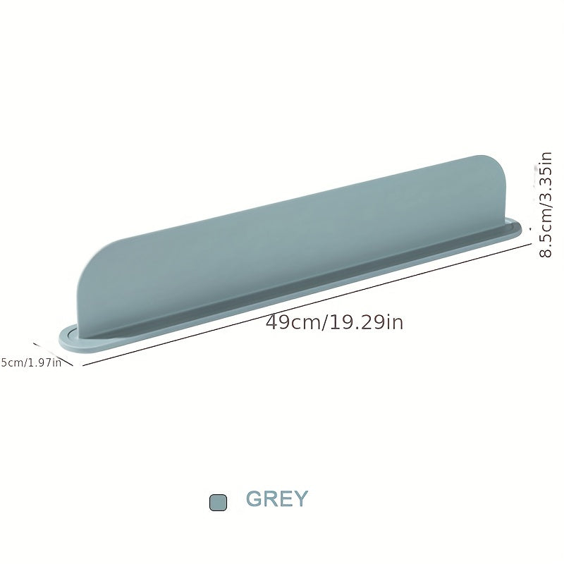 Silicone Sink Splash Guard with Suction Cup - Kitchen Sink Splash Guard