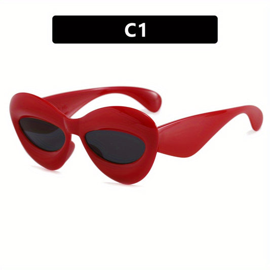 Cat Eye Sunglasses Funny Candy Glasses for Party