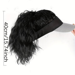 Medium Long Curly Synthetic Hair Extensions Wig