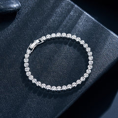 CZ Tennis Bracelet Wedding Jewelry Gift